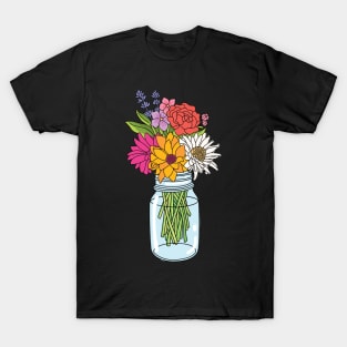 Flowers in a jar T-Shirt